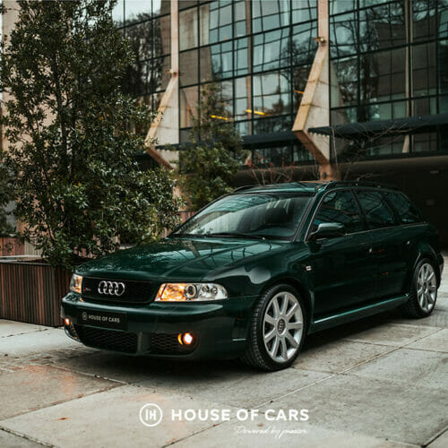 Audi RS 4 Avant in Goodwood Gr&uuml;n