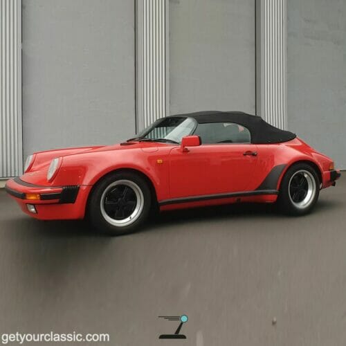 Porsche 911 Speedster mit 72 km